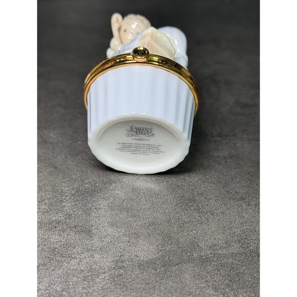 Precious Moments Nativity Scene Hinged Trinket Box Enesco 2000 - Picture 4 of 7